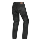 BELA ROSEKIN Women's Denim Jeans Motorcycle Pants Black Spray 30L