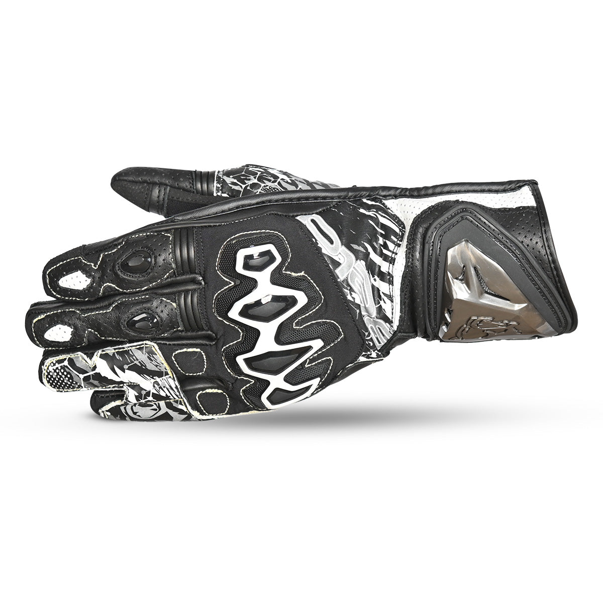 BELA Armor Pro Glove Negro Blanco – 4 – Maximomoto PT