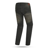 BELA STROKE Denim Jeans Moto Calcas Preto Khaki Tint 30L