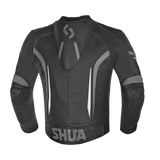SHUA INFINITY BLACK LEATHER JACKET