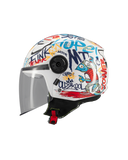 MT OF514 Lite Crew A5 Capacete infantil Brilho
