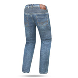 R-TECH VALENCIA Denim Jeans Moto Senhora Calcas Random Azul
