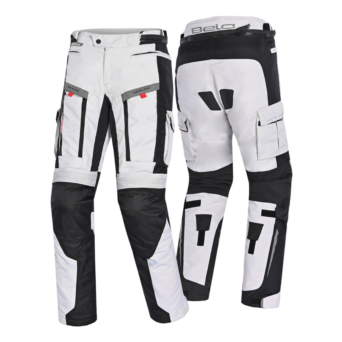 Beautiful Transformer Men's Motorcycle Textile Pants Ice Gray Black – 3 – Maximomoto PT