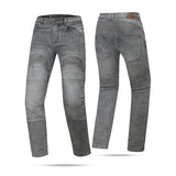 BELA BOSTON Denim Jeans Moto Calcas Preto Random 30L
