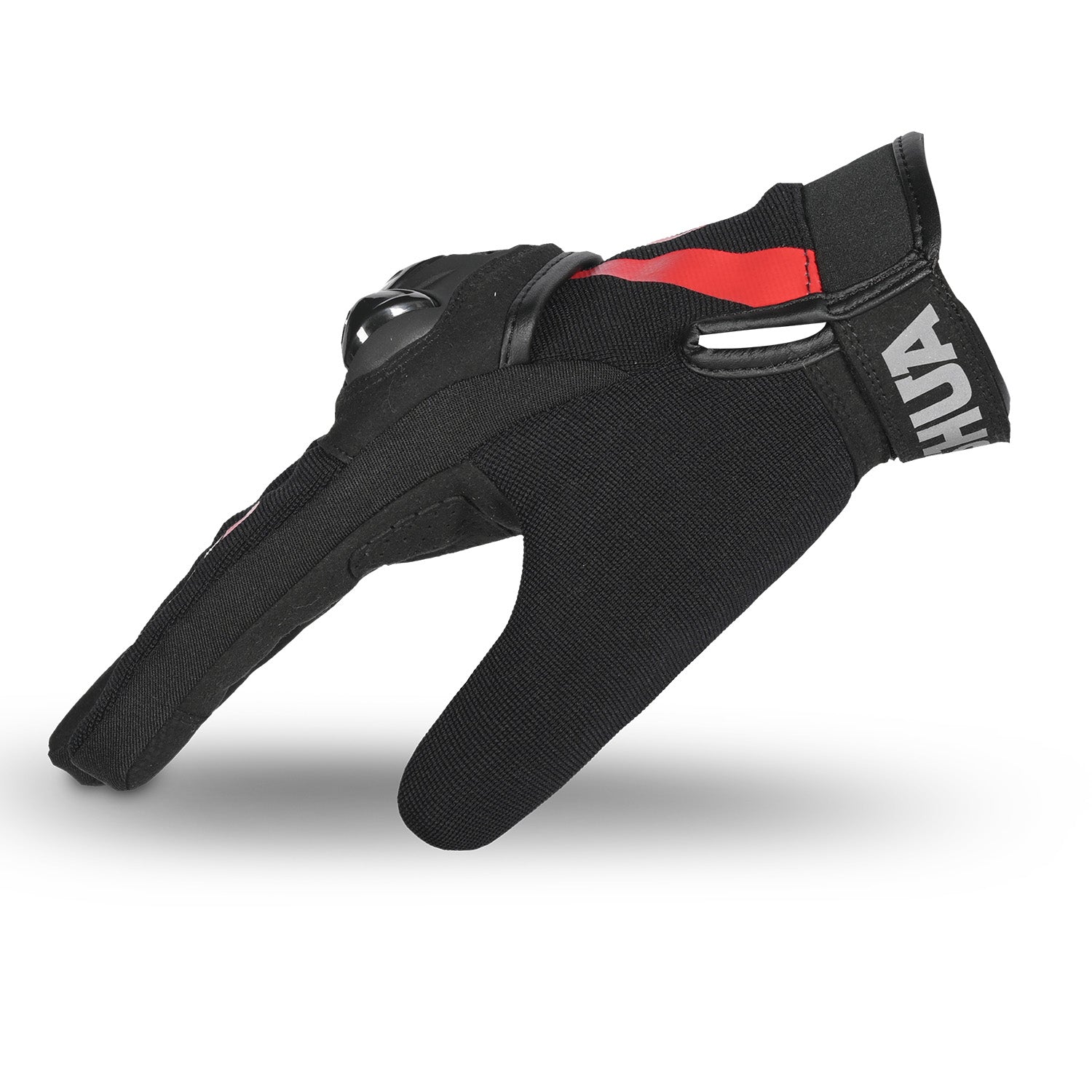 SHUA SHOT Moto Textil Curto Luvas Preto Vermelho – 2 – Maximomoto PT