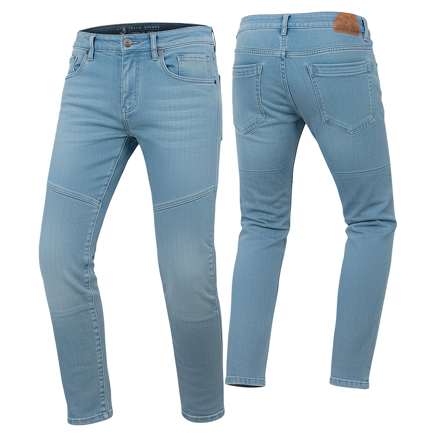 BELA STROKE PANTALON DE MEN 32L INDIGO BLUE – 2 – Maximomoto PT