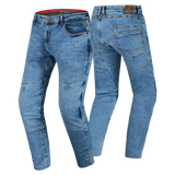 BELA KEVIN Denim Jeans Moto Homem Calcas 34L Aleatório Azul