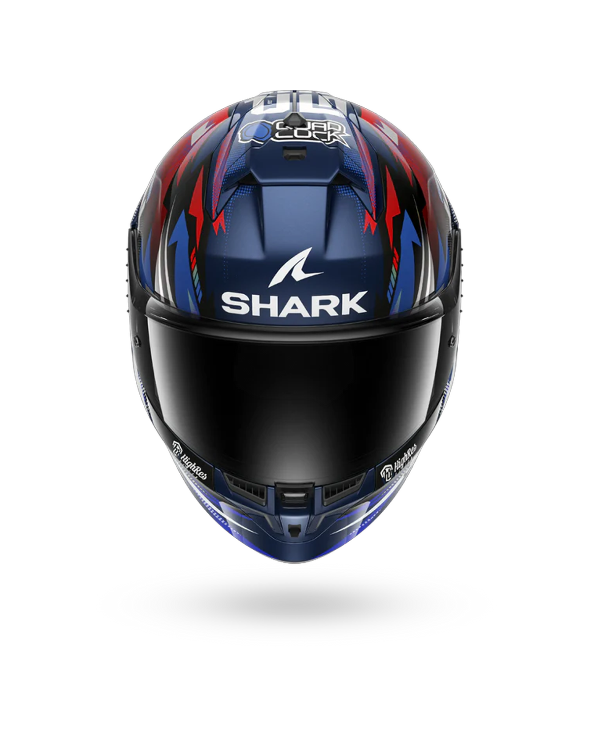 SHARK SKWAL CUP REPLICA ZARCO GP DE FRANCE Azul Chrome Rojo Casco De Moto – 5 – Maximomoto PT