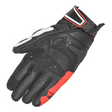 SPYKE TECH SPORT VENTED 2.0 Moto Luvas Preto Vermelho