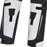 Beautiful Transformer Men's Motorcycle Textile Pants Ice Gray Black