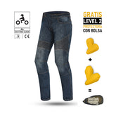 BELA TROPHY (MXD-402) Denim Jeans Moto Calcas Azul – Maximomoto PT