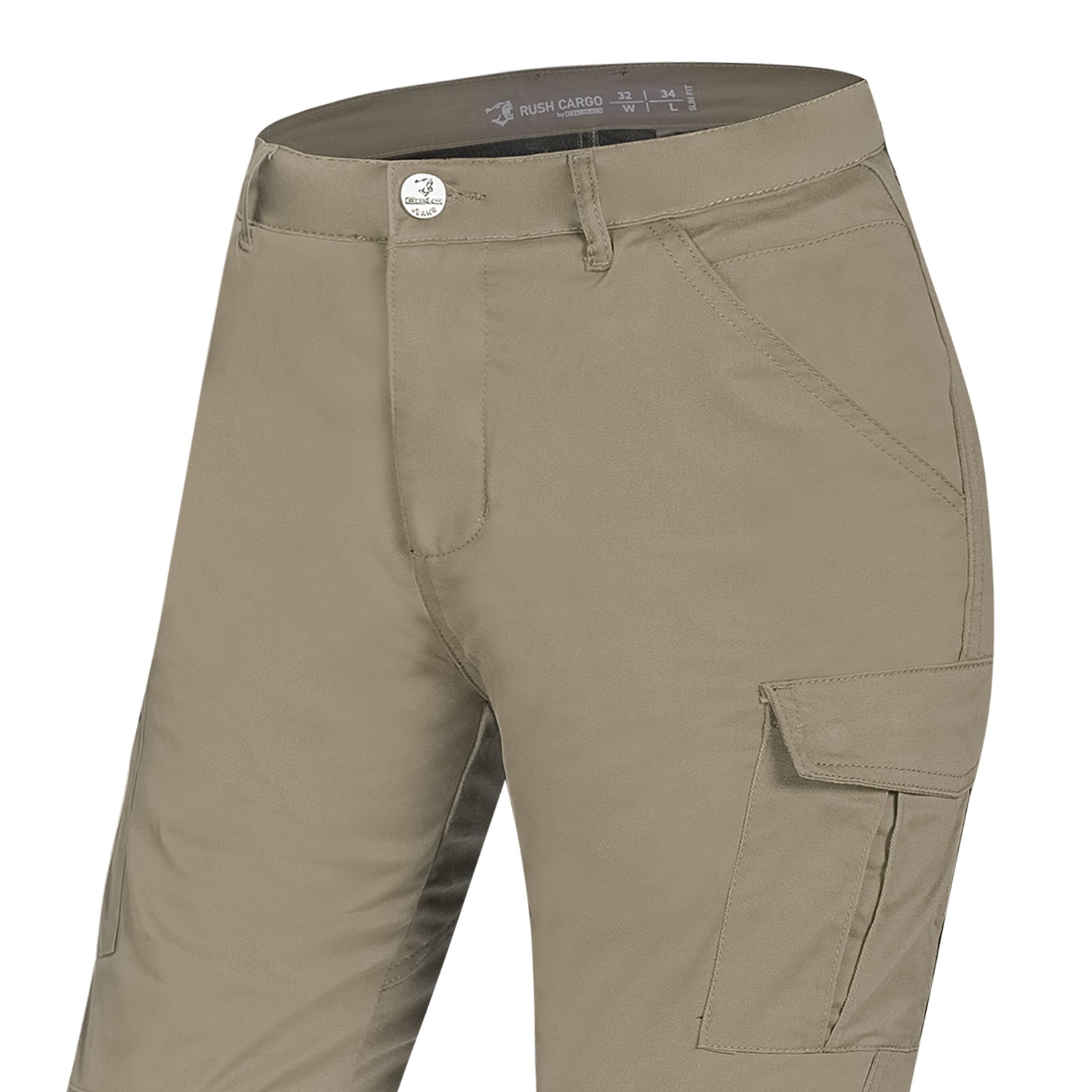 BELA RUSH CARGO Denim Jeans Moto Homem Calcas 34L Azeitona – 7 – Maximomoto PT