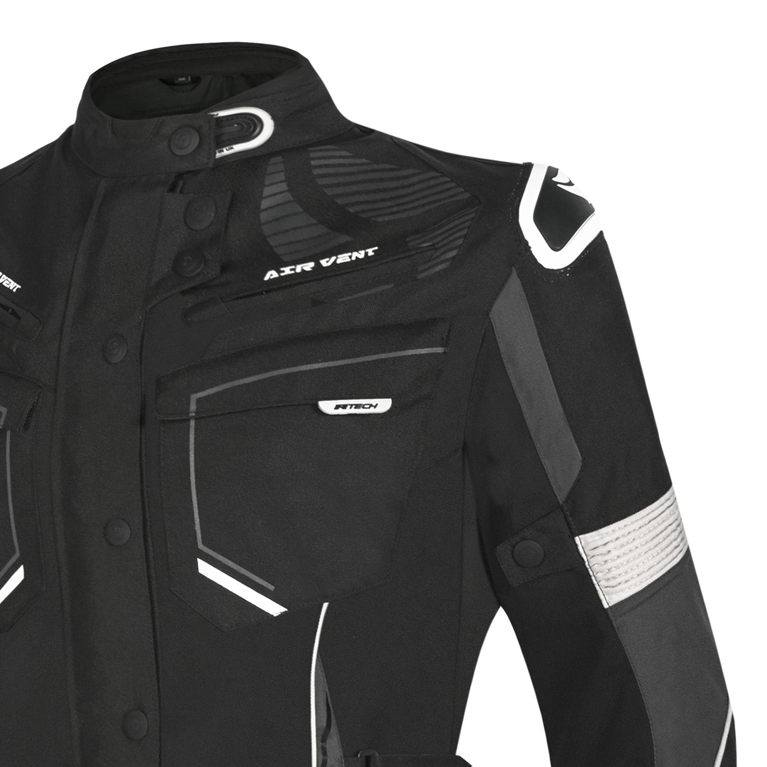 R-TECH KNIGHT RIDER 3 EM 1 Casacos De Moto Longa Senhora Preto Anthra Branco – 7 – Maximomoto PT