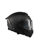 MT FU404SV ATOM 2 SV PUREE A1 Moto Modular Capacete Mate Preto