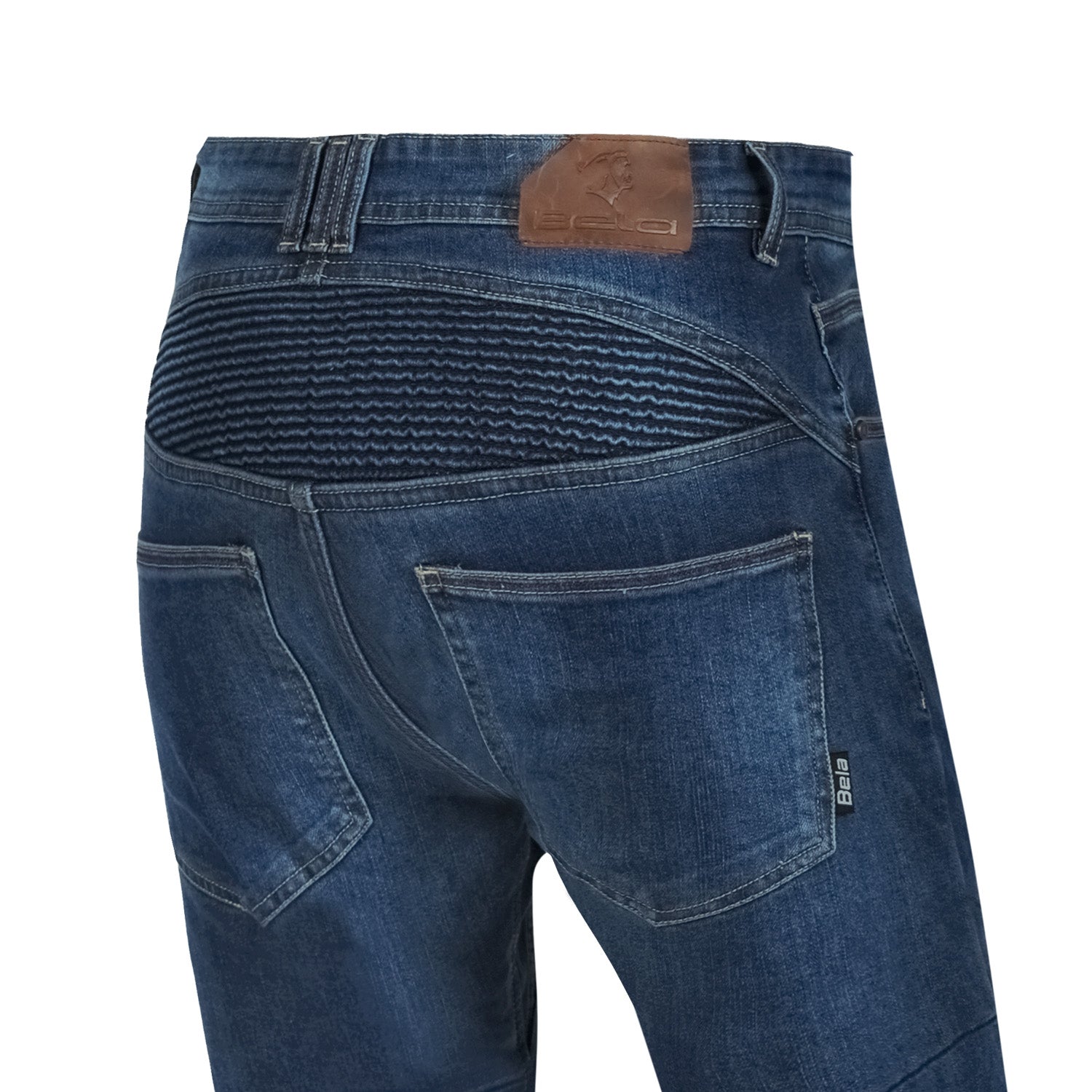BELA BOSTON Jeans De Moto 32L Dark Azul Spray – 5 – Maximomoto PT