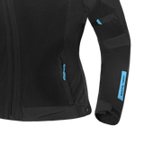 SHUA GRAVITY MESH LITE Casacos De Moto Senhora Turques Preto