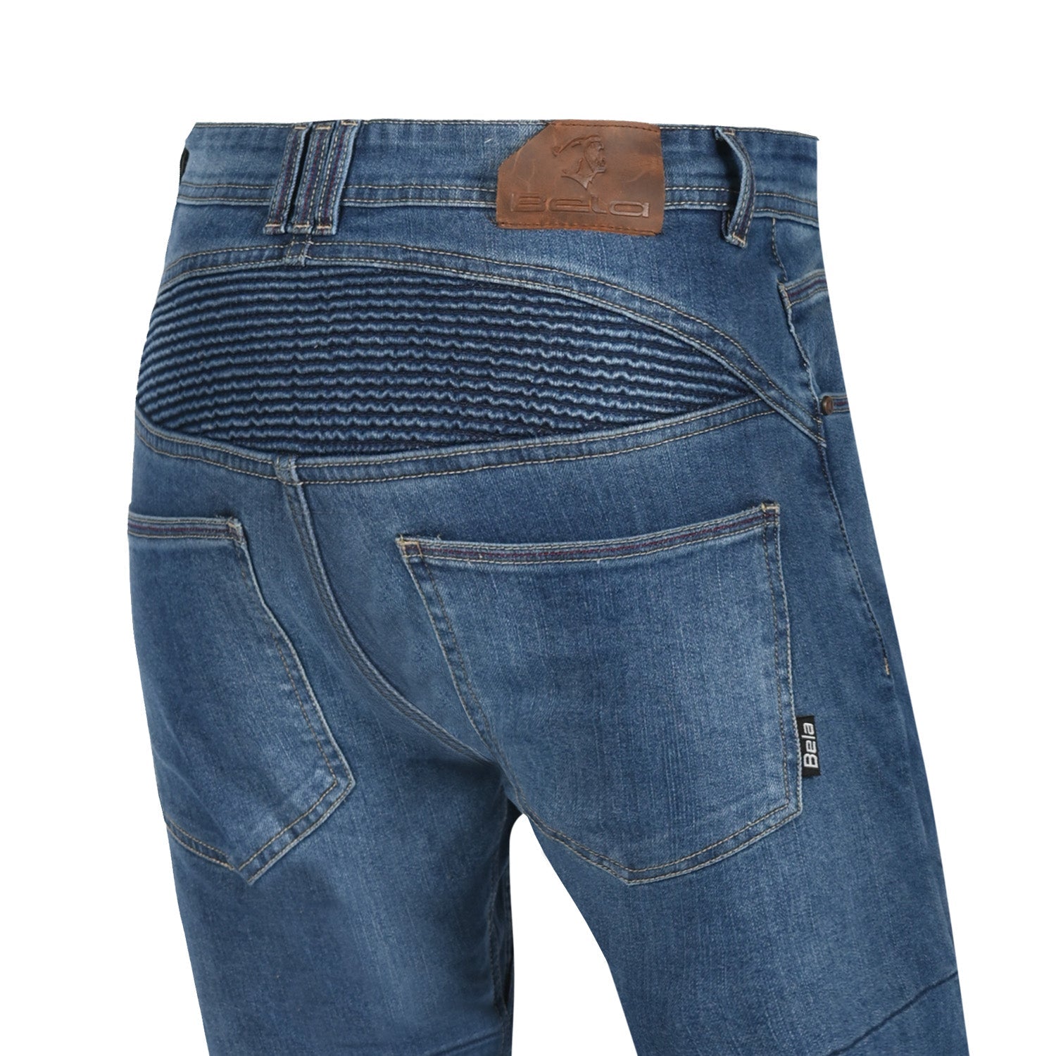 BELA BOSTON Denim Jeans Moto Homem Calcas Azul Spray 32L – 5 – Maximomoto PT