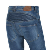 BELA BOSTON Denim Jeans Moto Homem Calcas Azul Spray 32L