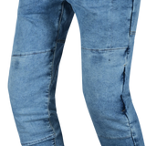 BELA KEVIN Denim Jeans Moto Homem Calcas 34L Aleatório Azul