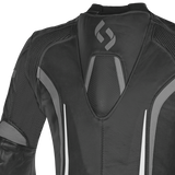 SHUA INFINITY BLACK LEATHER JACKET