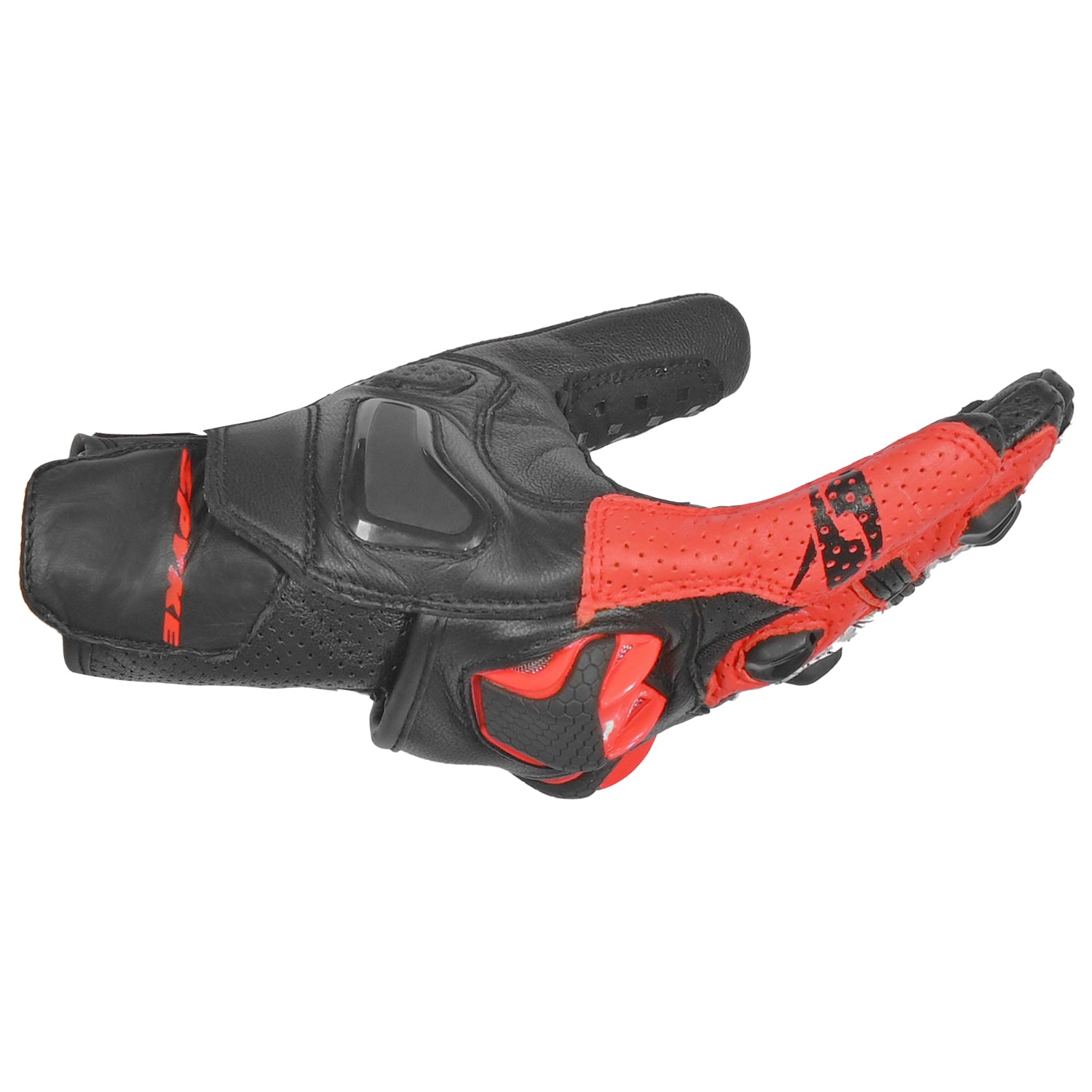 SPYKE TECH SPORT VENTED 2.0 Moto Luvas Preto Vermelho – 3 – Maximomoto PT
