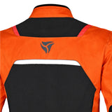 Textile Spiral Mesh Black Orange Jackets