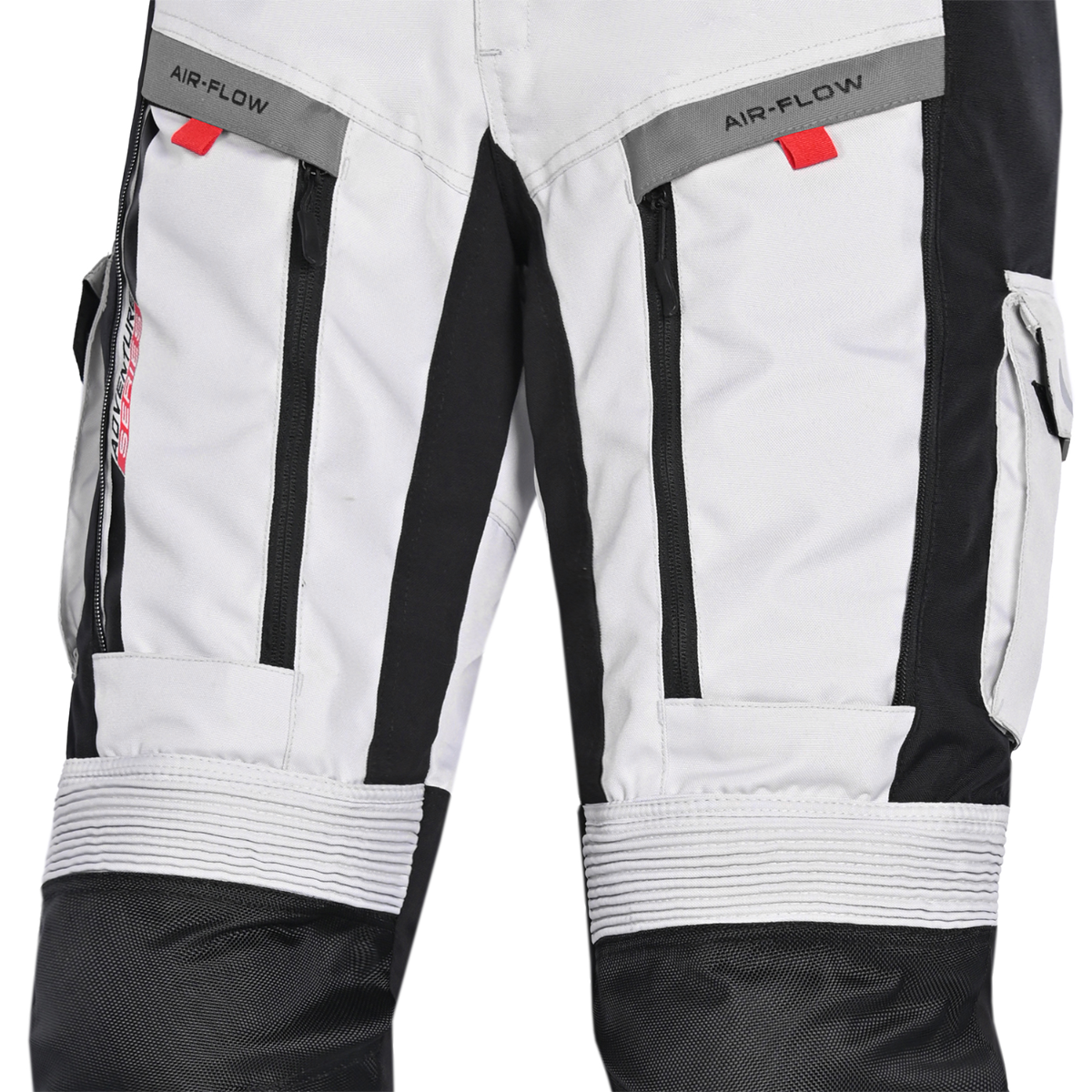 Beautiful Transformer Men's Motorcycle Textile Pants Ice Gray Black – 5 – Maximomoto PT