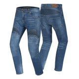 BELA BOSTON Denim Jeans Moto Homem Calcas Azul Spray 32L