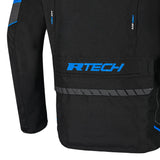 R-TECH KNIGHT RIDER 3 Moto Textil Homem Longa Casacos Preto Anthra Azul