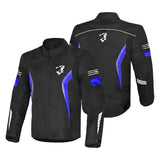 BELA BRADLEY Men's Motorcycle Textile Jackets Blue