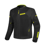 SHUA GRAVITY LITE Men's Motorcycle Textile Jackets Black Yellow – Maximomoto PT