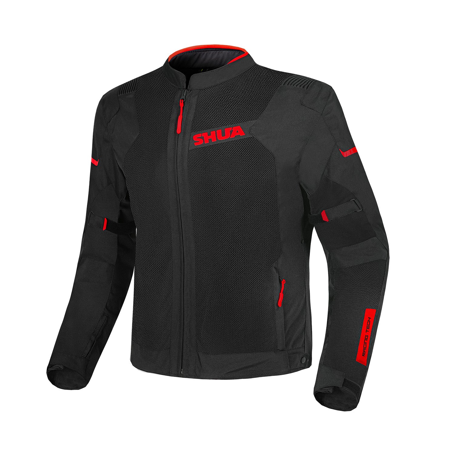 SHUA GRAVITY Textil Moto Homem Casacos Preto Vermelho – 1 – Maximomoto PT