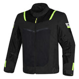 R-TECH SPIRAL MESH Motorcycle Jackets - Yellow, Black, Fluorescent Red