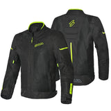 SHUA GRAVITY LITE Moto Homem Textil Casacos Preto Amarelo