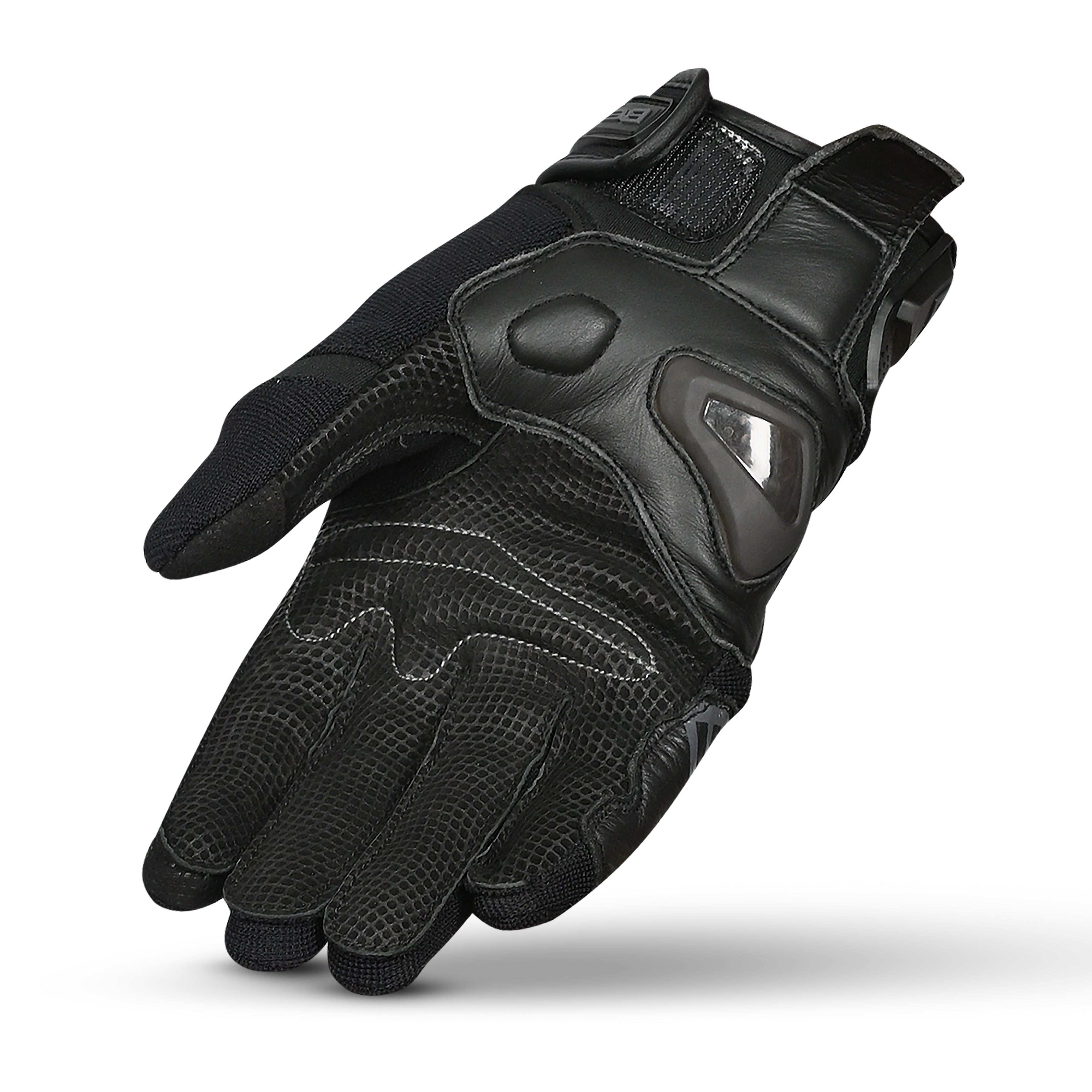 BELA DARING Motorcycle Men's Leather Gloves Black – 3 – Maximomoto PT