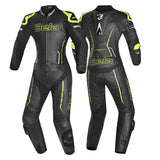 BELA - Macacão Rocket Lady Mix Kanga 2 peças Branco/Preto/Amarelo