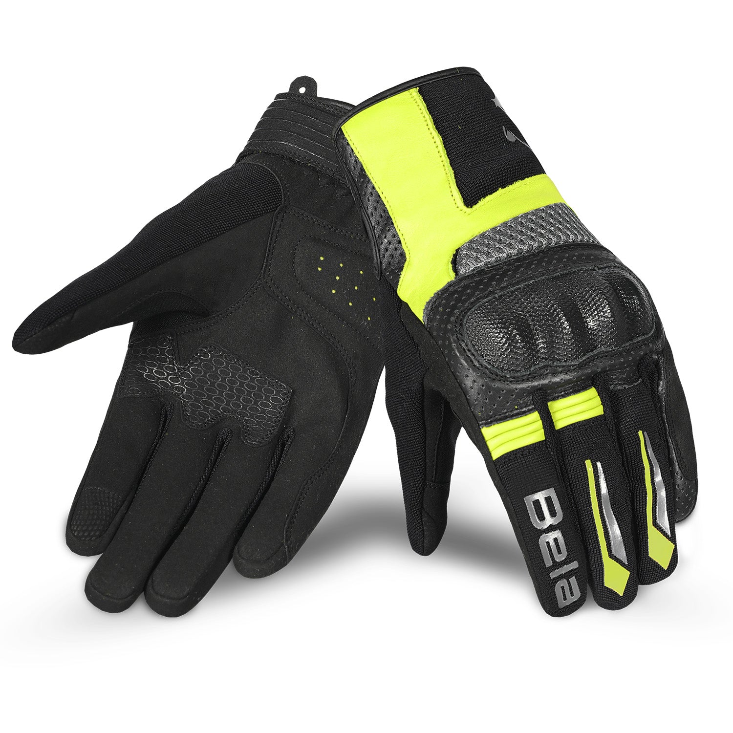 BELA - Hero Air Lady Textil Guante Black/Gris/Yellow – 1 – Maximomoto PT