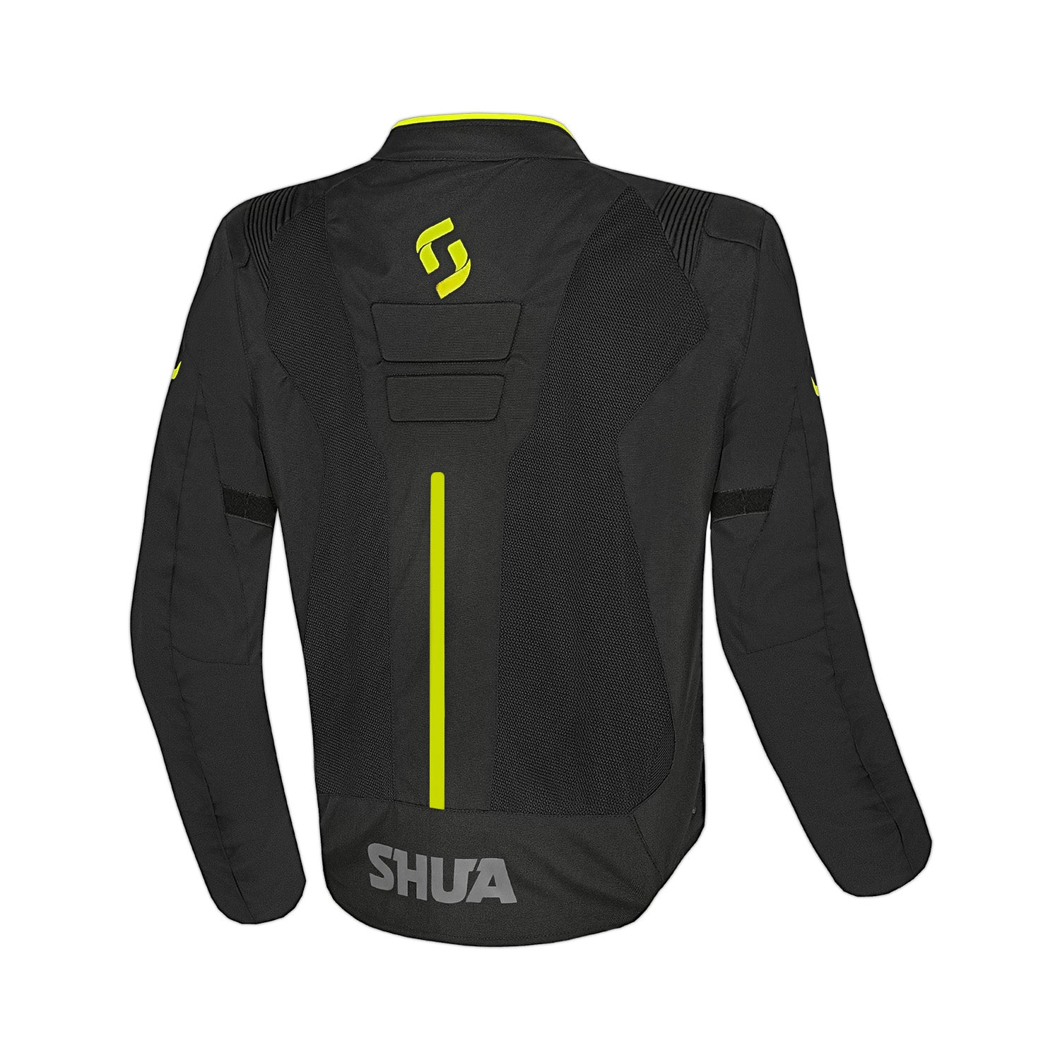 SHUA GRAVITY MESH LITE Moto Homem Textil Casacos Preto Amarelo – 3 – Maximomoto PT