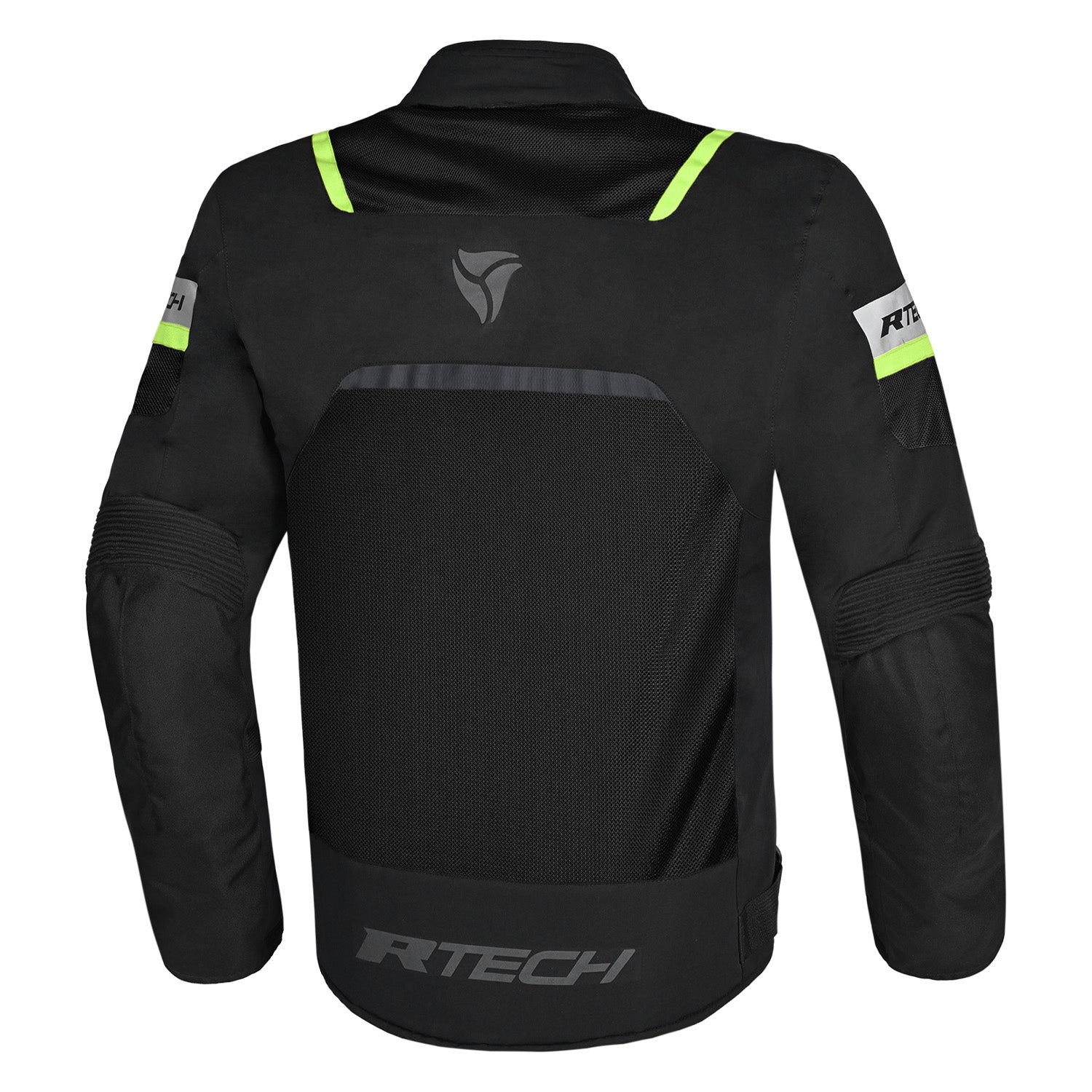 R-TECH SPIRAL MESH Motorcycle Jackets - Yellow, Black, Fluorescent Red – 2 – Maximomoto PT