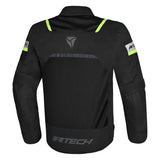 R-TECH SPIRAL MESH Motorcycle Jackets - Yellow, Black, Fluorescent Red