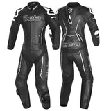 BELA MONO 2 PC ROCKET MIX KANGAROO Senhora Moto Fato Preto Blanco