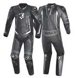 BELA MONO 2 PC ROCKET MIX KANGAROO Moto Couro Fato Preto Antracite