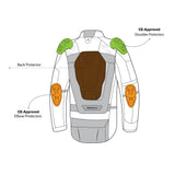 BELA CROSSROAD EXTREME WP Motorcycle Textile Jackets Ice Gray Black