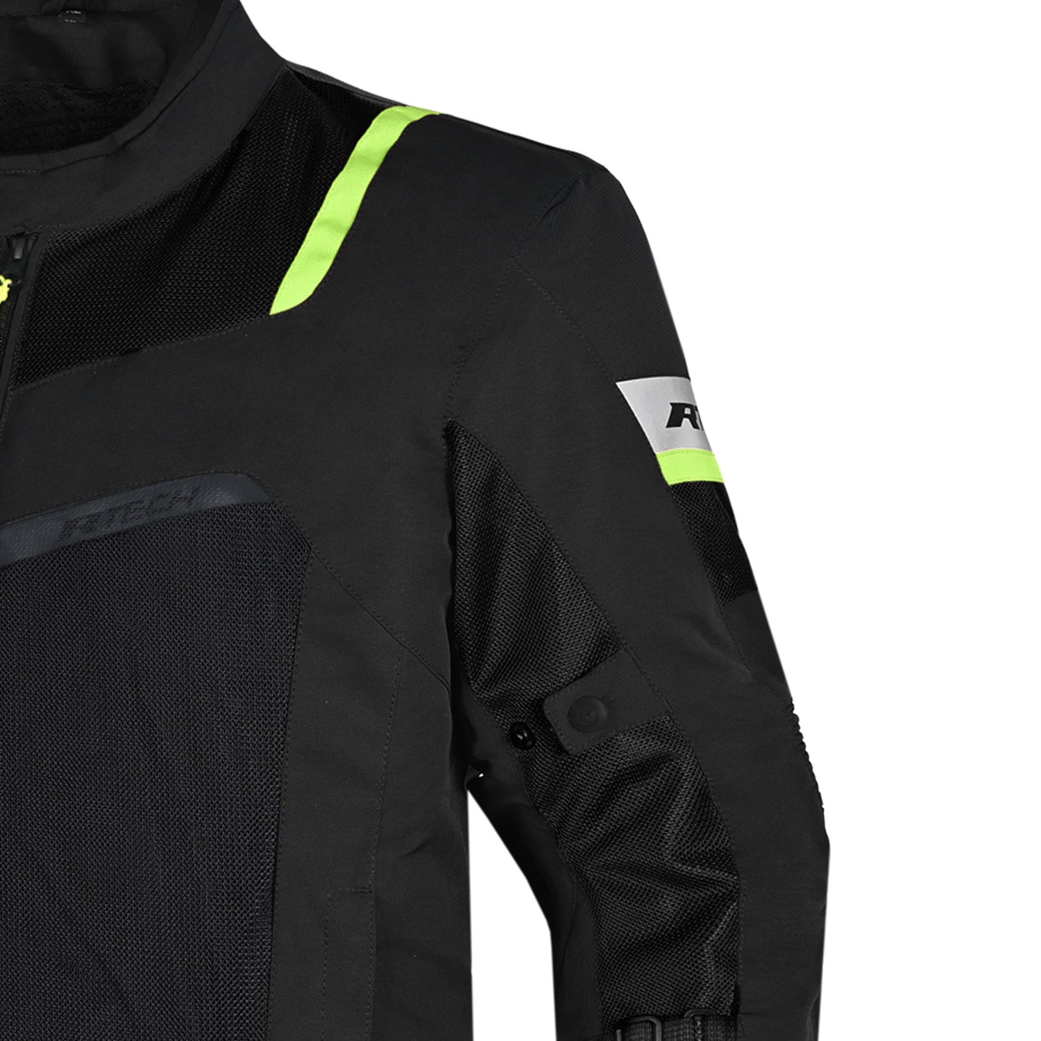 R-TECH SPIRAL MESH Moto Casacos Amarelo Preto Vermelho Fluorescente – 4 – Maximomoto PT