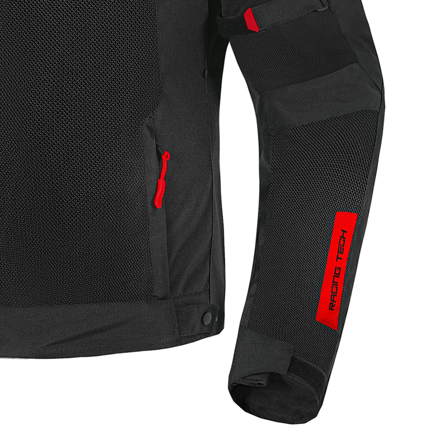 SHUA GRAVITY Textil Moto Homem Casacos Preto Vermelho – 7 – Maximomoto PT