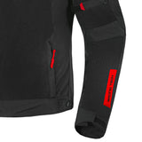 SHUA GRAVITY Textil Moto Homem Casacos Preto Vermelho
