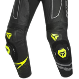 R-TECH RISING STAR 1 PC Moto Fatos Preto Fluorescente Amarelo