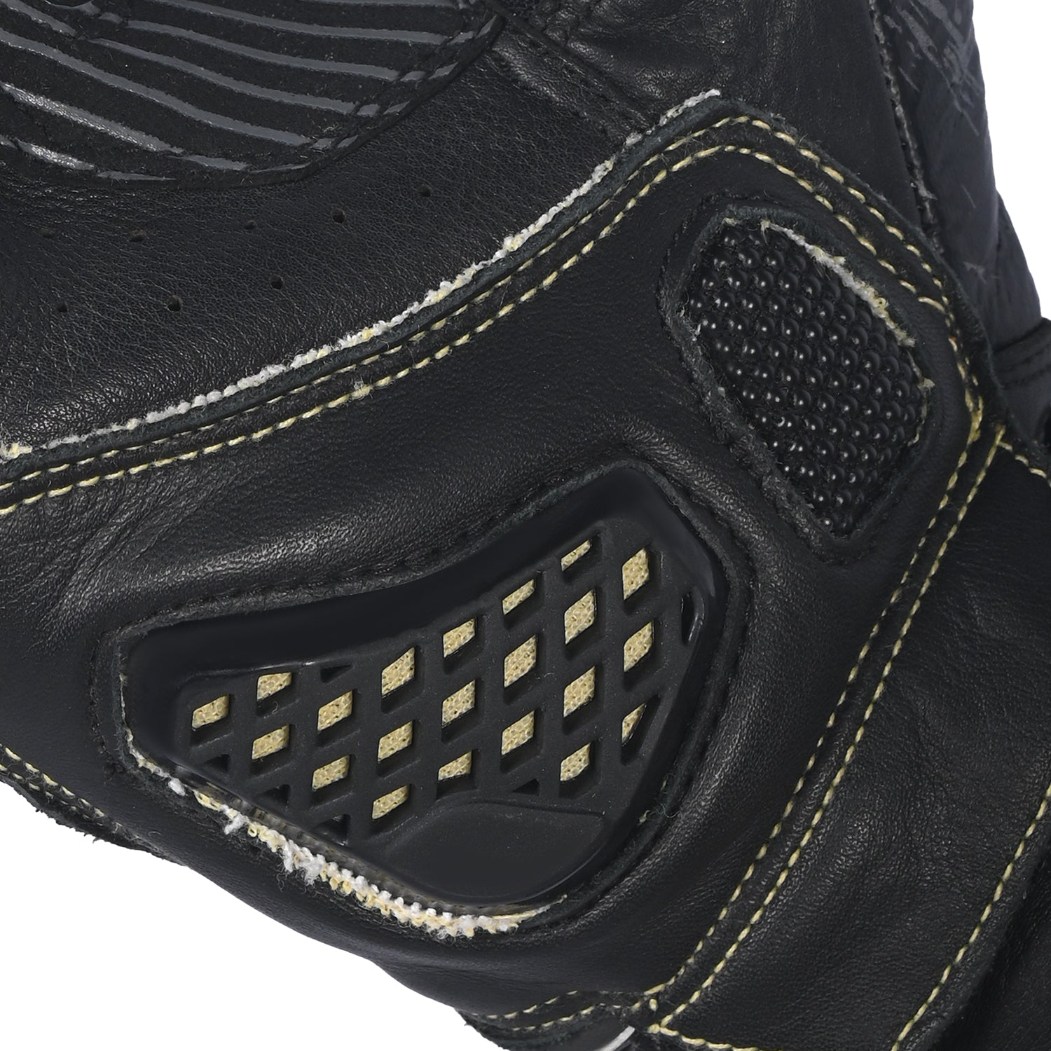 BELA ARMOUR PRO Moto Curta Luvas Preto Vermelho – 6 – Maximomoto PT