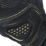 BELA ARMOUR PRO Moto Curta Luvas Preto Vermelho