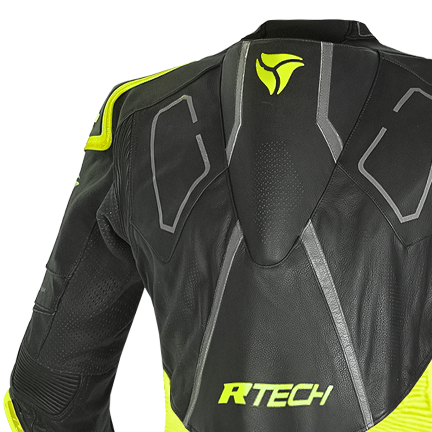 R-TECH RISING STAR 1 PC Moto Fatos Preto Fluorescente Amarelo – 6 – Maximomoto PT